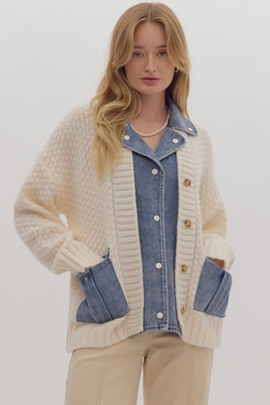 Cozy Vibes Button-Up Cardigan