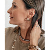 Ebbit Earrings Silver Gold Huggies