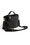 Mariah Chunky Zipper Crossbody | Black