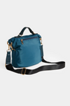 Mariah Chunky Zipper Crossbody | Teal