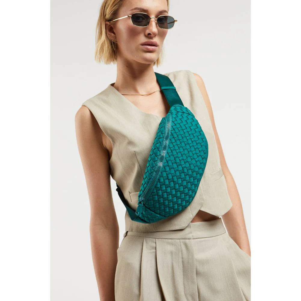 Forest Green Aim High Belt Bag
