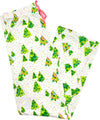 Celebration Tree Sleep Pants White/Lime