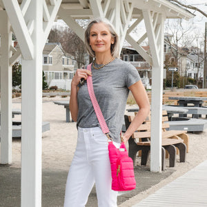 WanderFull Dark Pink HydroBag Crossbody