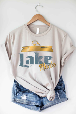 Lake Mode Graphic Tee Sand