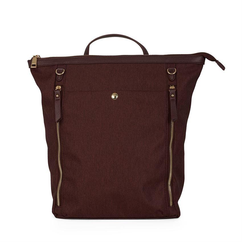 Merlot Convertible Canvas Backpack