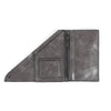 Charcoal Carson Asymmetric Flap Wallet