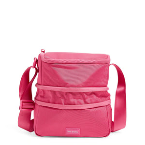 Vera Bradley Expandable Lunch Cooler Raspberry Sorbet
