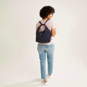Moda Luxe Brown Mini Backpack
