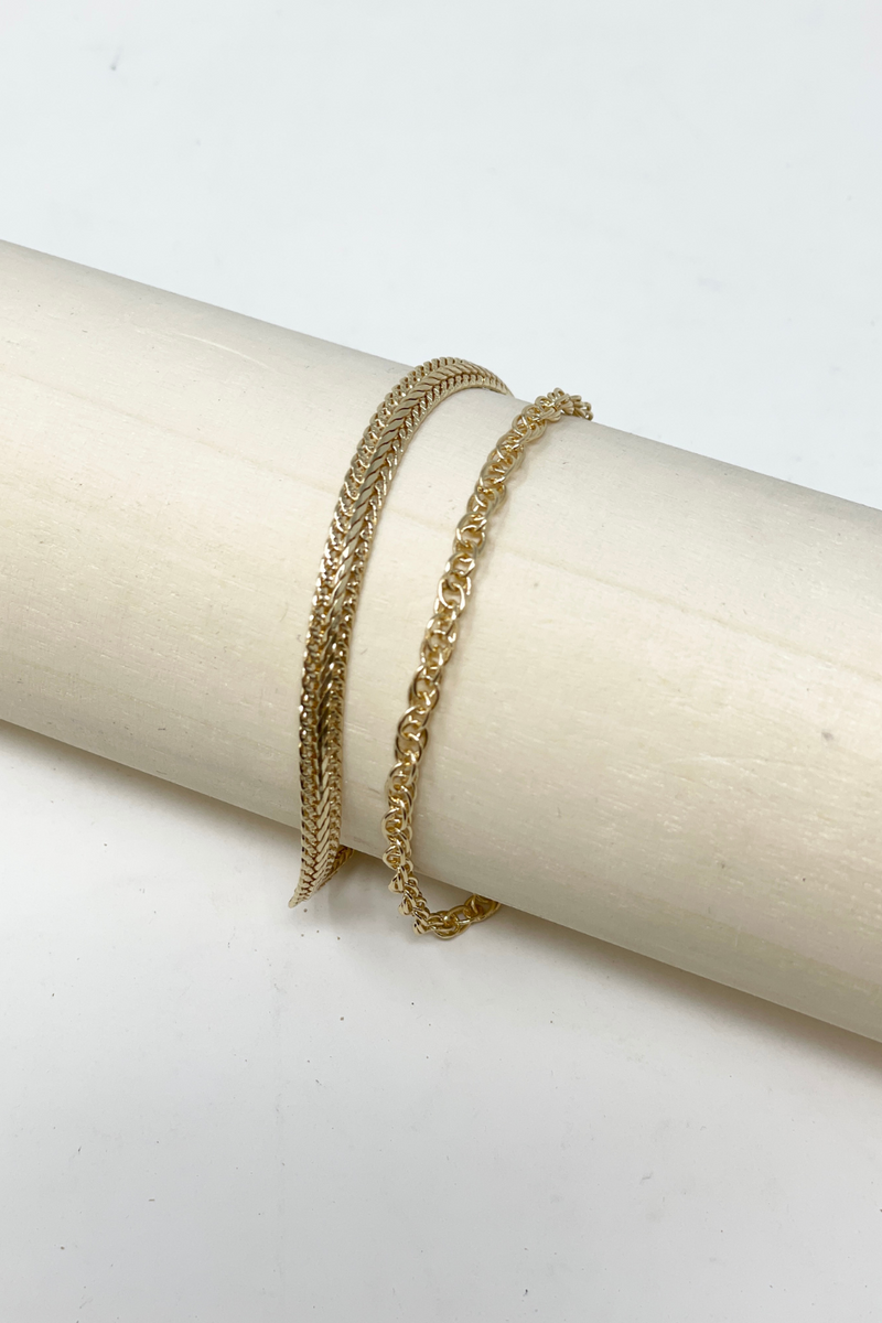Layered Gold bracelet