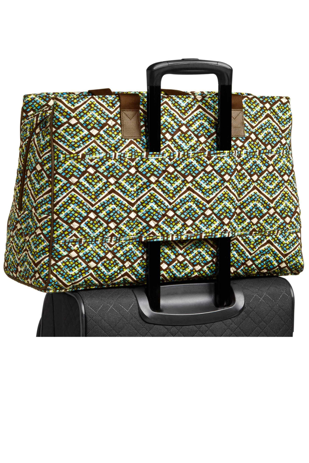 Vera Bradley Triple Compartment Travel Bag | Rain Forest