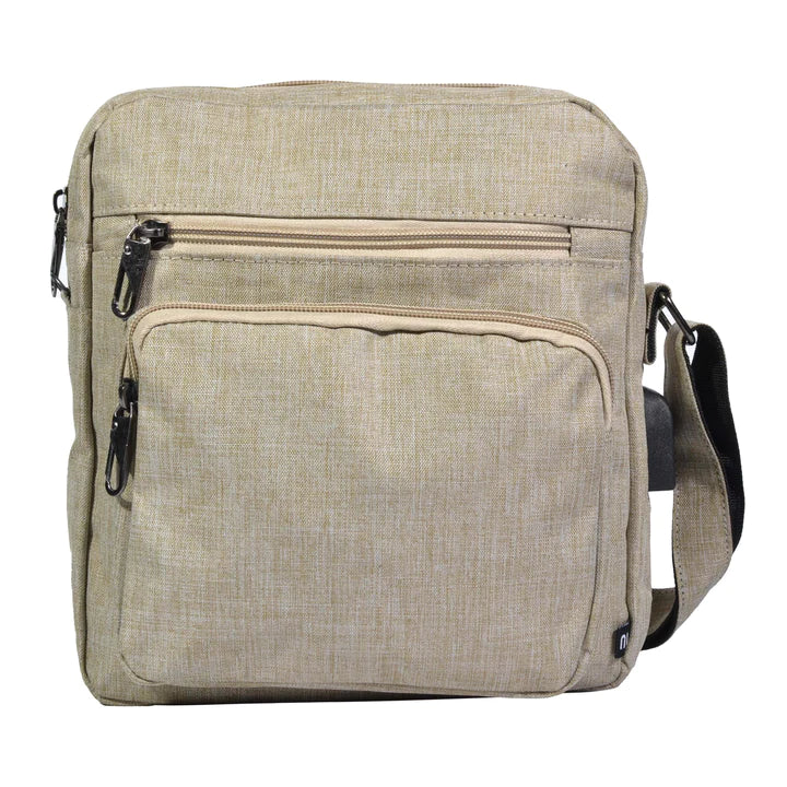 NUPOUCH Anti-Theft Shoulder Bag Tan