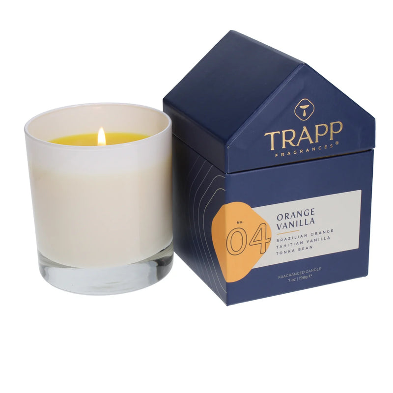 Trapp Orange Vanilla 7 oz. Candle in a House Box