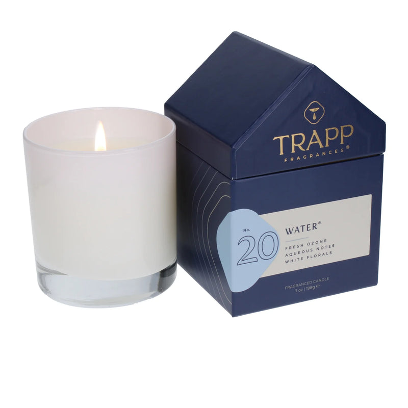 Trapp Water 7 oz. Candle in a House Box