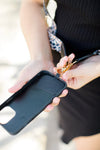 Clip & Go Ice Chain Black with Black Zipper Pouch