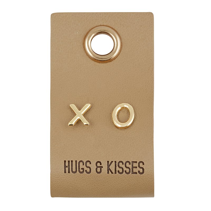 Hugs & Kisses Gold Earrings