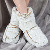 Warmies Boots Marshmallow Brown