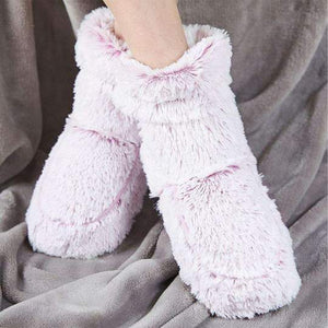 Warmies Boots Marshmallow Pink