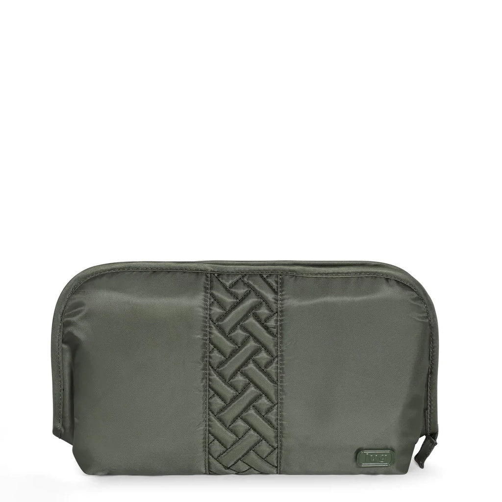 Flash Olive Green Cosmetic Bag