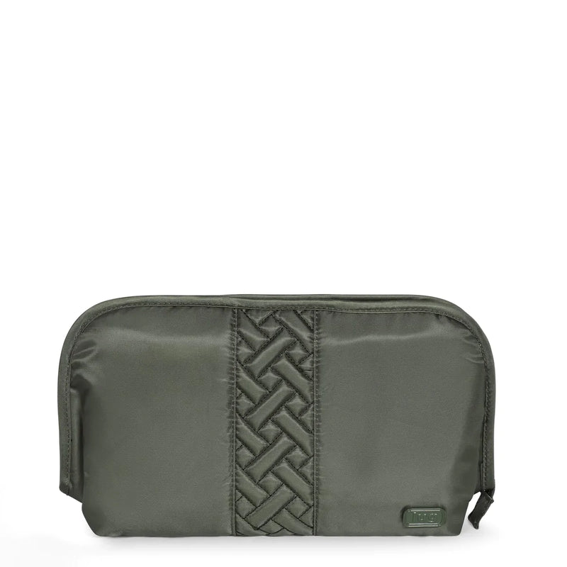 Flash Olive Green Cosmetic Bag