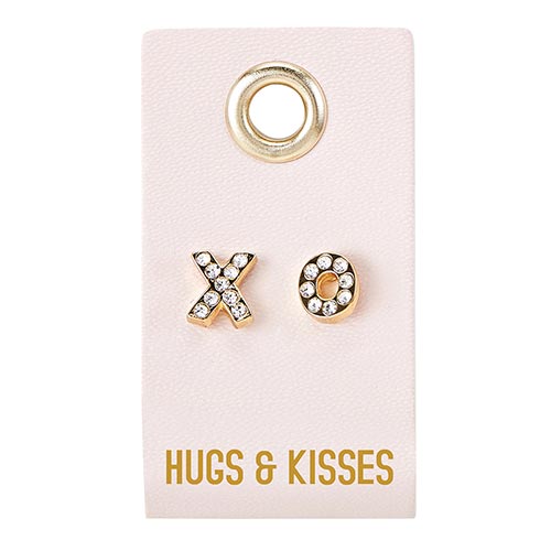 Hugs & Kisses Stone Earrings