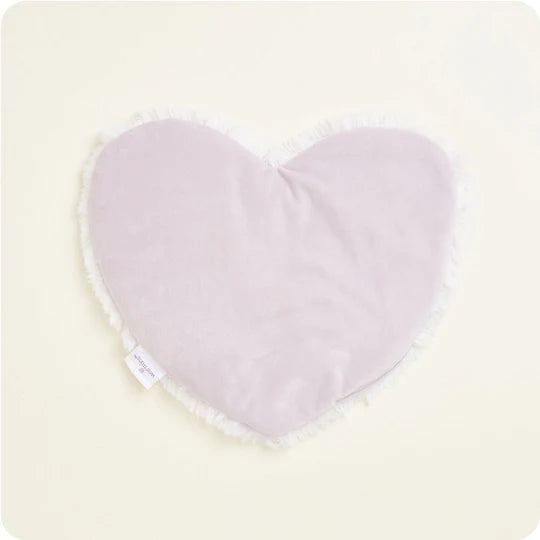 Warmies Marshmallow Lavender Heart Heat Pad