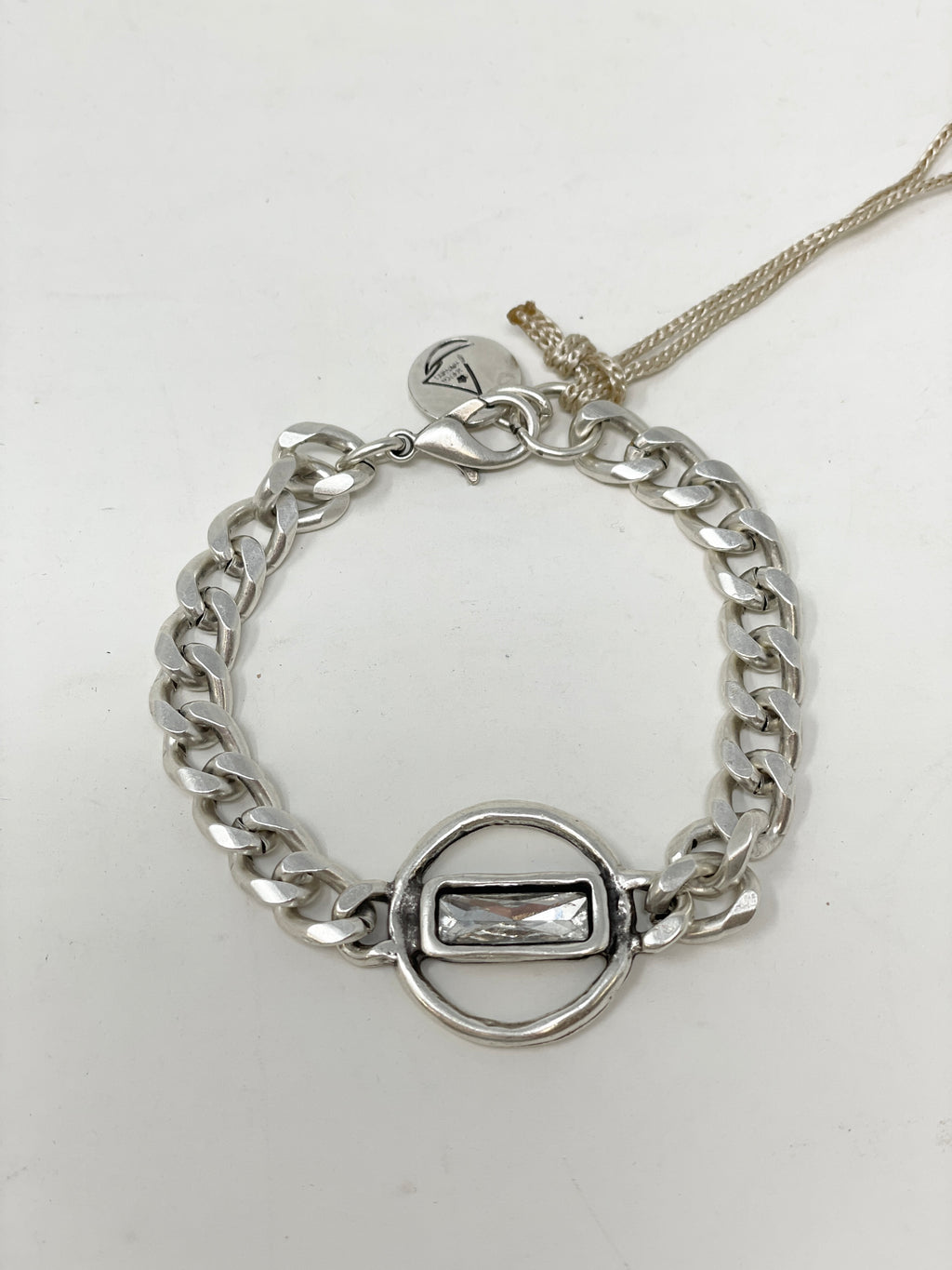 Serica Circle Sterling Silver Bracelet