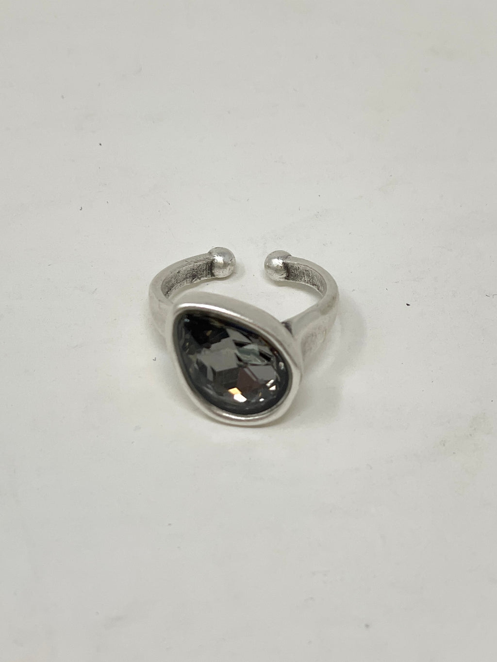 Smokey Sterling Silver Ring