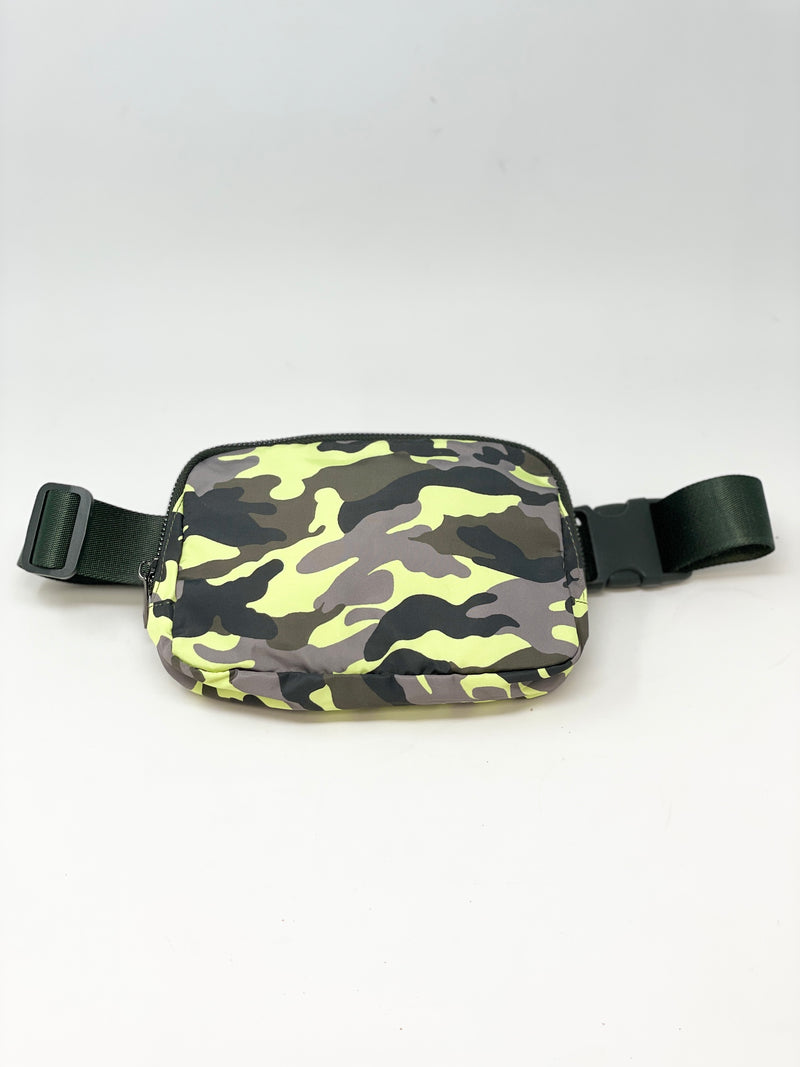 Workout Fanny Pack Camo Green