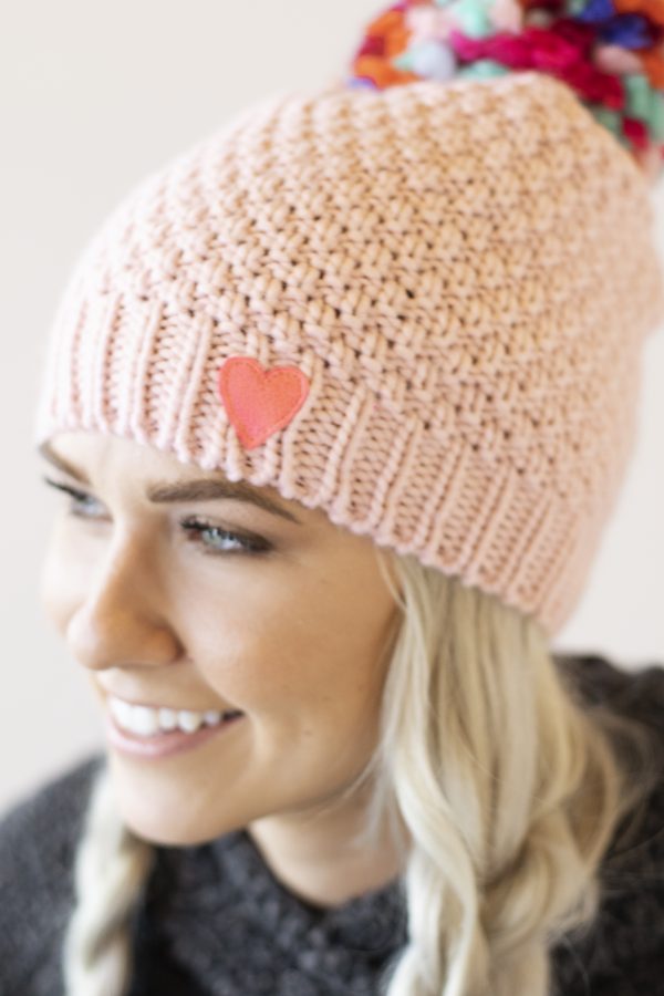 Pom Beanie Pink