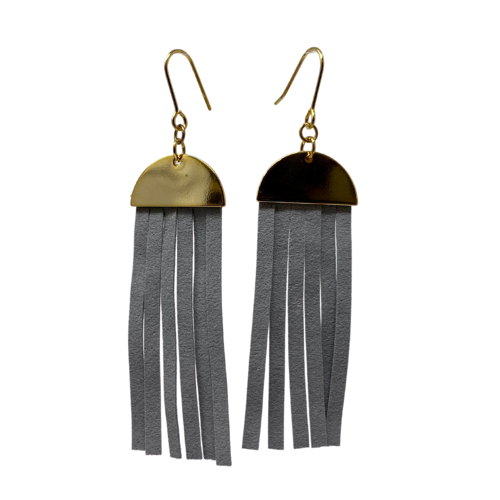Half Moon Drop Earrings