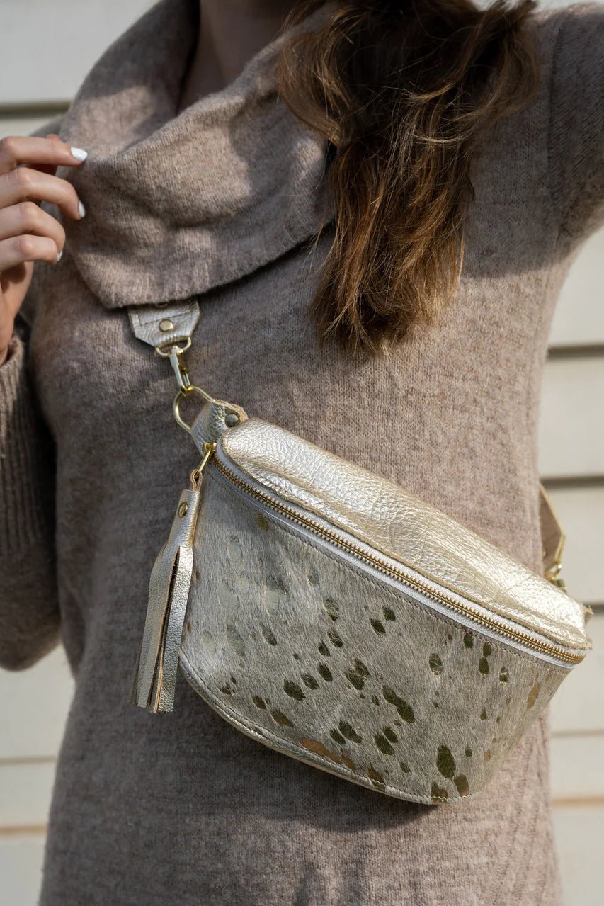 Britt Sling Bag Gold