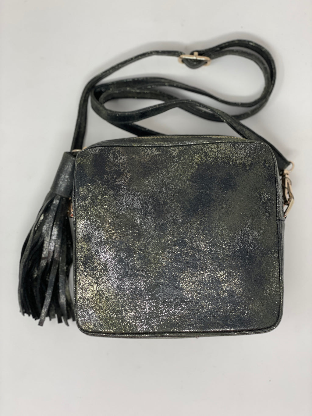 Green Camo Sparkle Crossbody