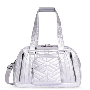 Propeller 2 Overnight Bag Metallic Silver