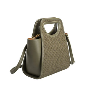 Dena Olive Top Handle Bag