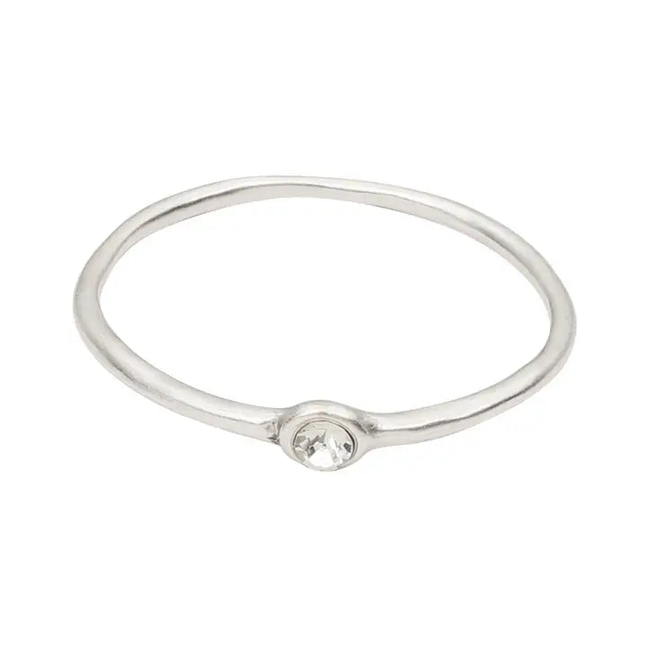 Lucy Silver Bangle