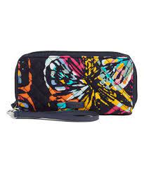 Vera Bradley Iconic RFID Front Zip Wristlet – Material Girl Handbags