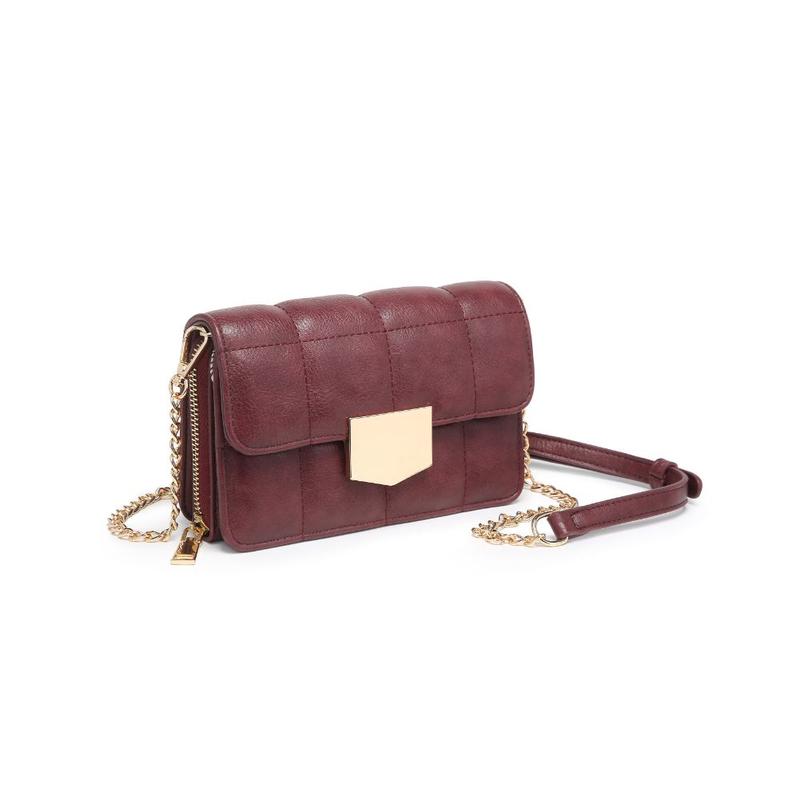 Moda Luxe Alina Crossbody in Merlot – Material Girl Handbags